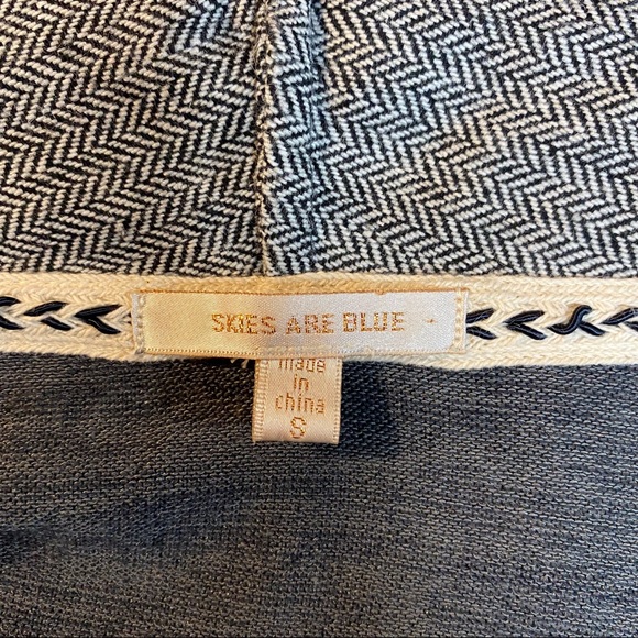 SKIES ARE BLUE Open Waterfall Cardigan - Picture 6 of 8